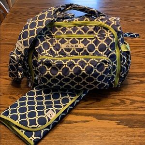 Ju-Ju-Be BFF Diaper Bag Backpack Royal Envy